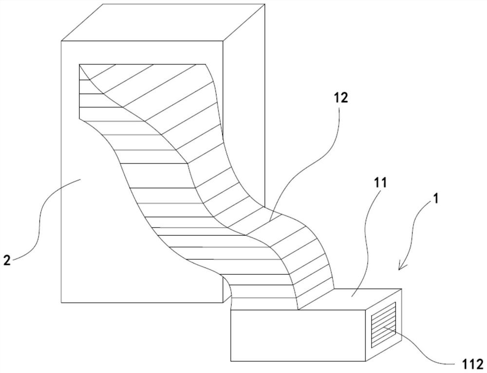 Fresh air system and disinfection device thereof