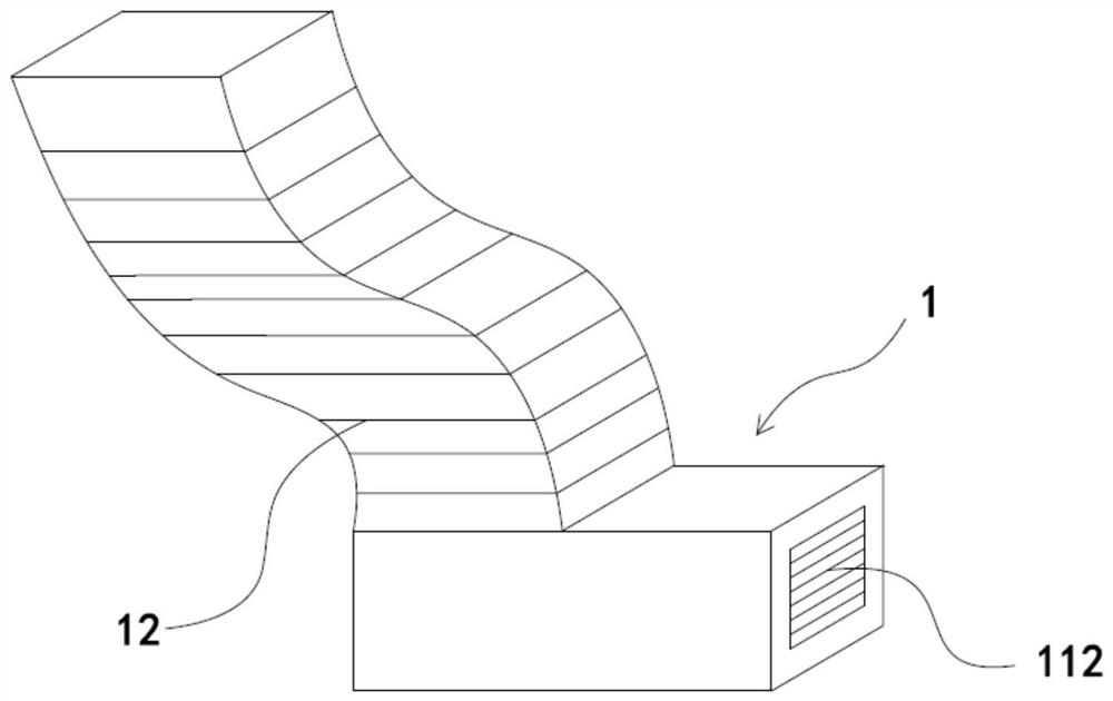 Fresh air system and disinfection device thereof