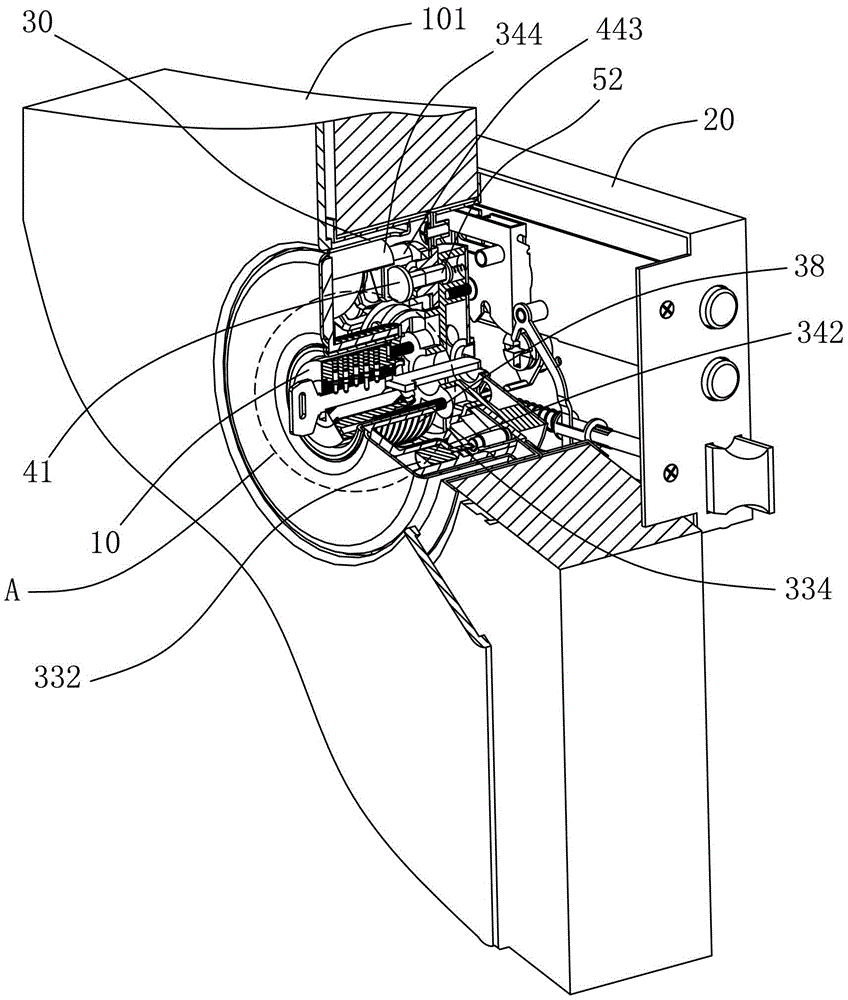 Coin-operated combination lock