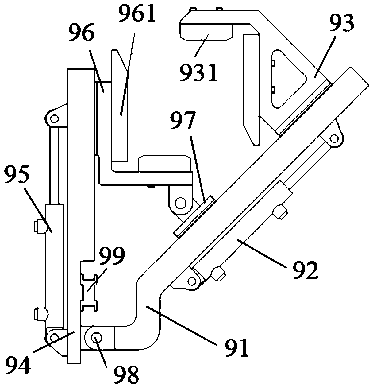 Butt joint device