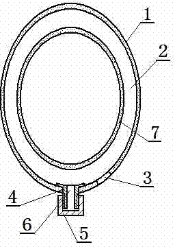 Sports wristband capable of carrying liquid soap