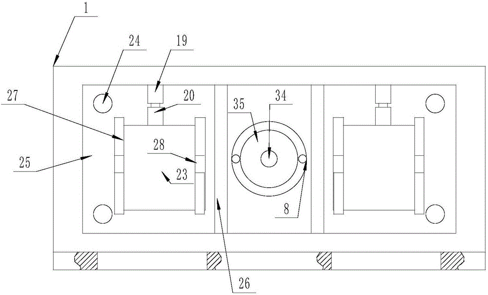 Domestic intelligent television cabinet