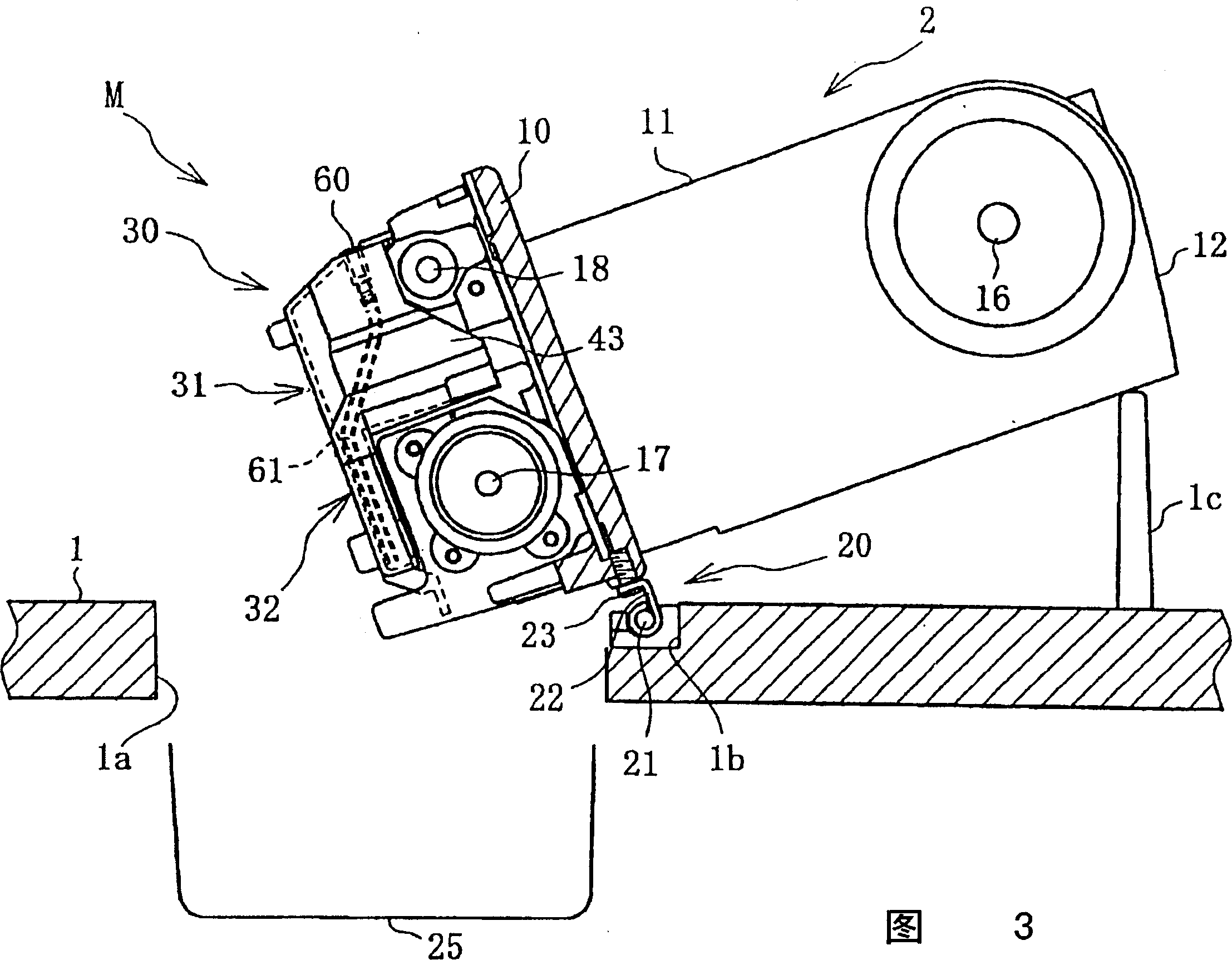 Oil box of sewing machine