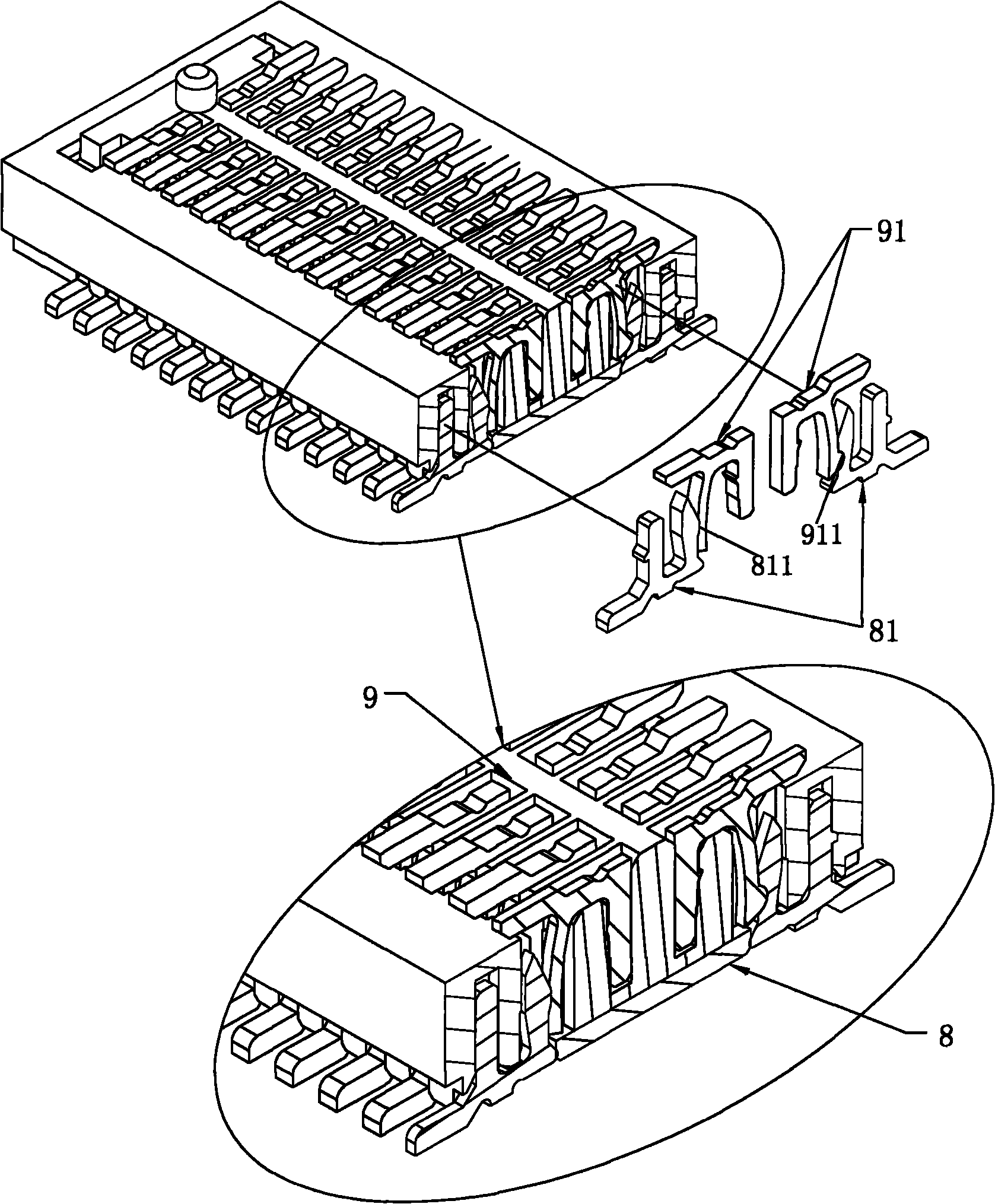 BTB (Board to Board) connector