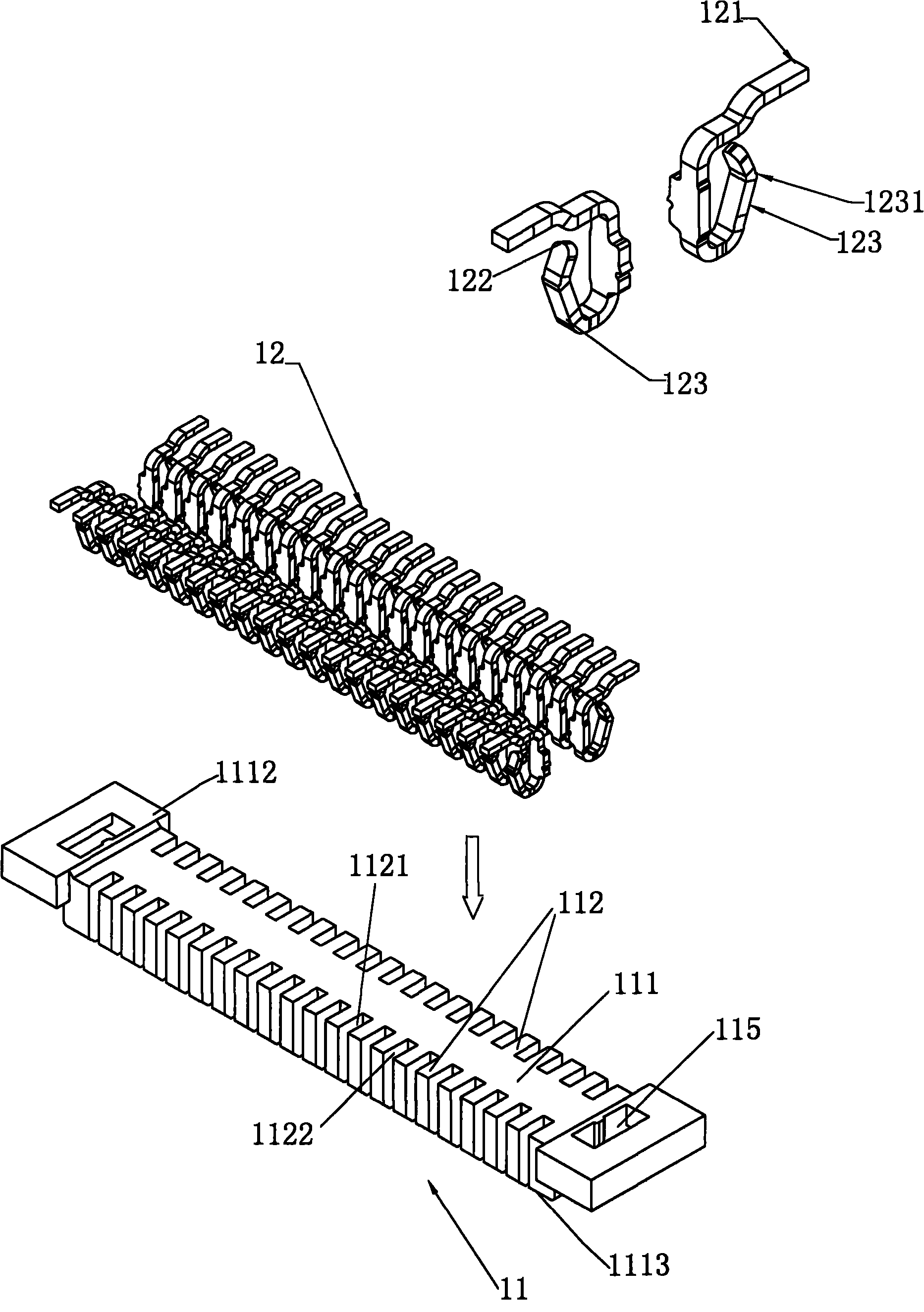 BTB (Board to Board) connector