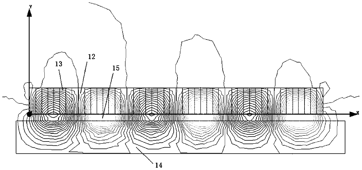 Adjustable permanent magnet adsorption device based on pipe climbing robot