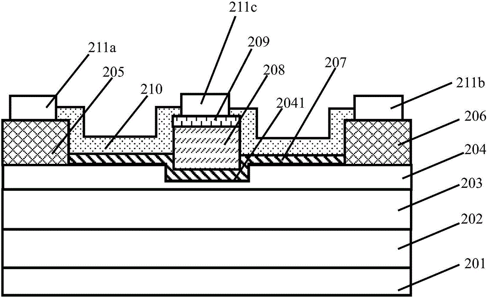 Gallium nitride based field effect transistor and preparation method thereof