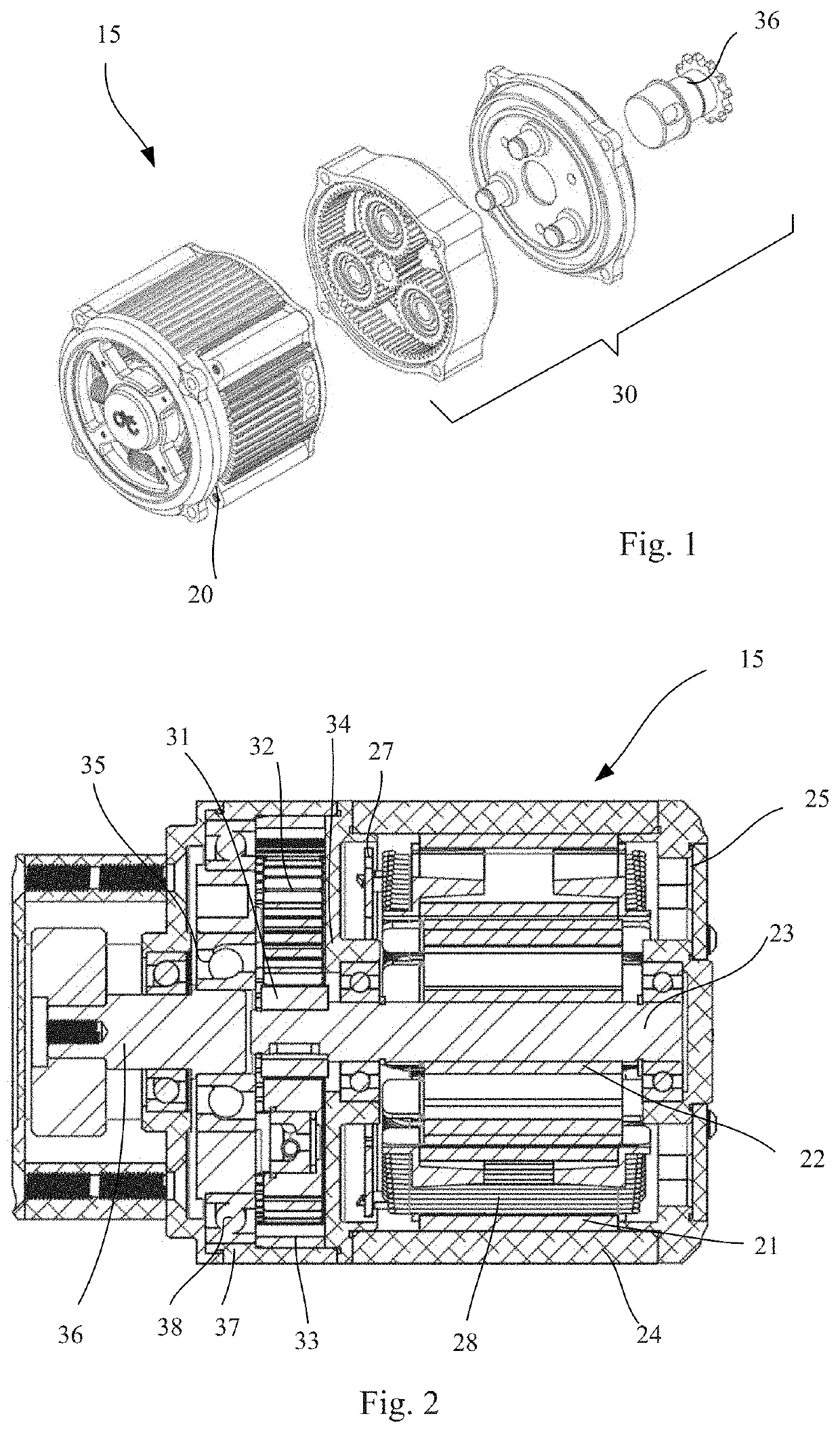 Bicycle driving system and kit