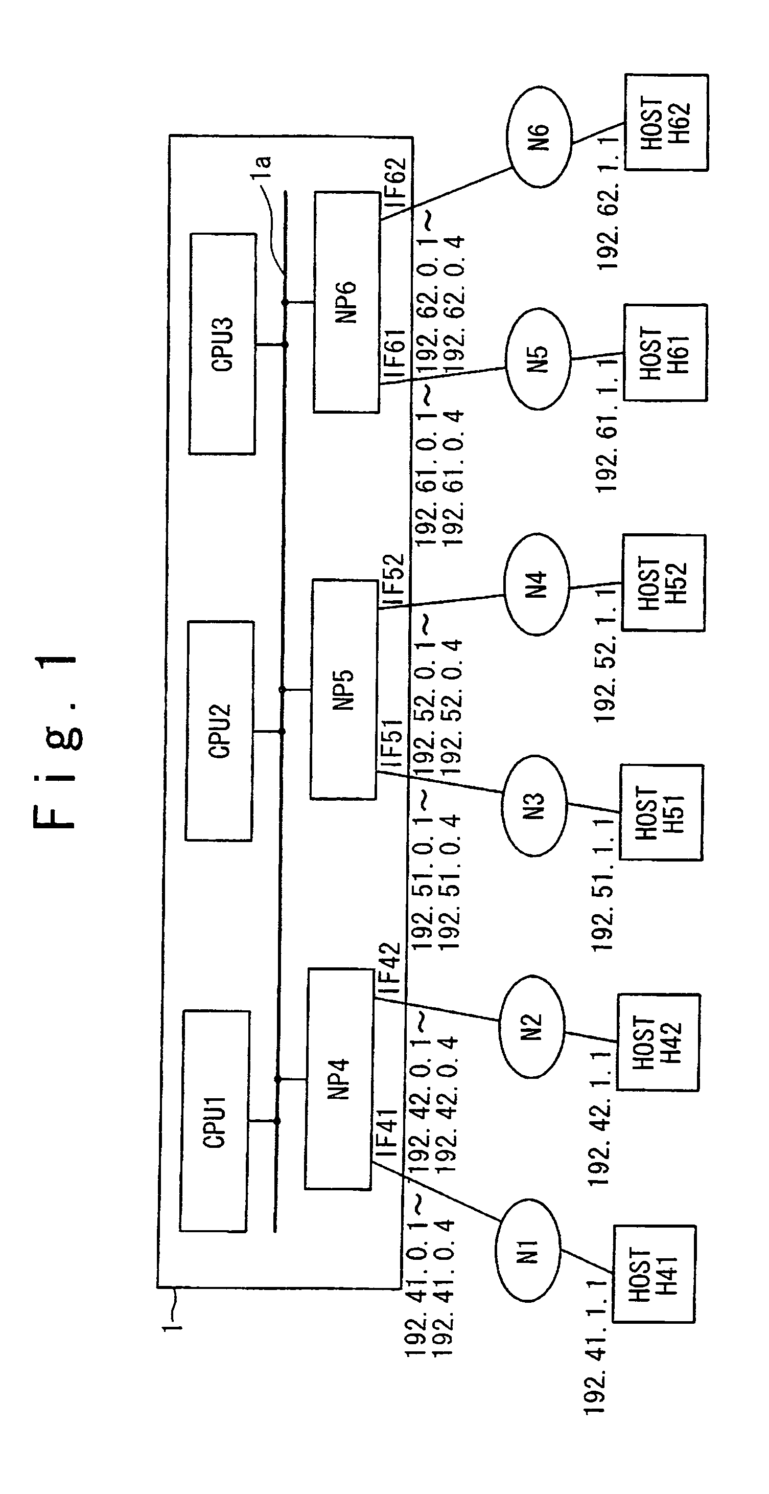 Packet transfer apparatus with multiple general-purpose processors