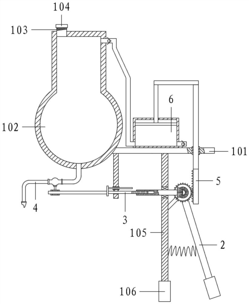 Handheld lubricating grease applying device for installation of parts