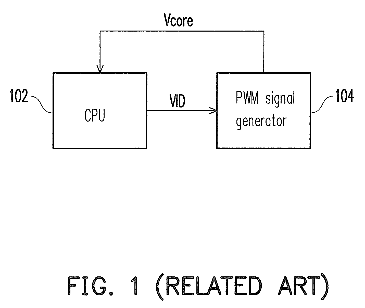 Vid processor, voltage generating circuit and generating method