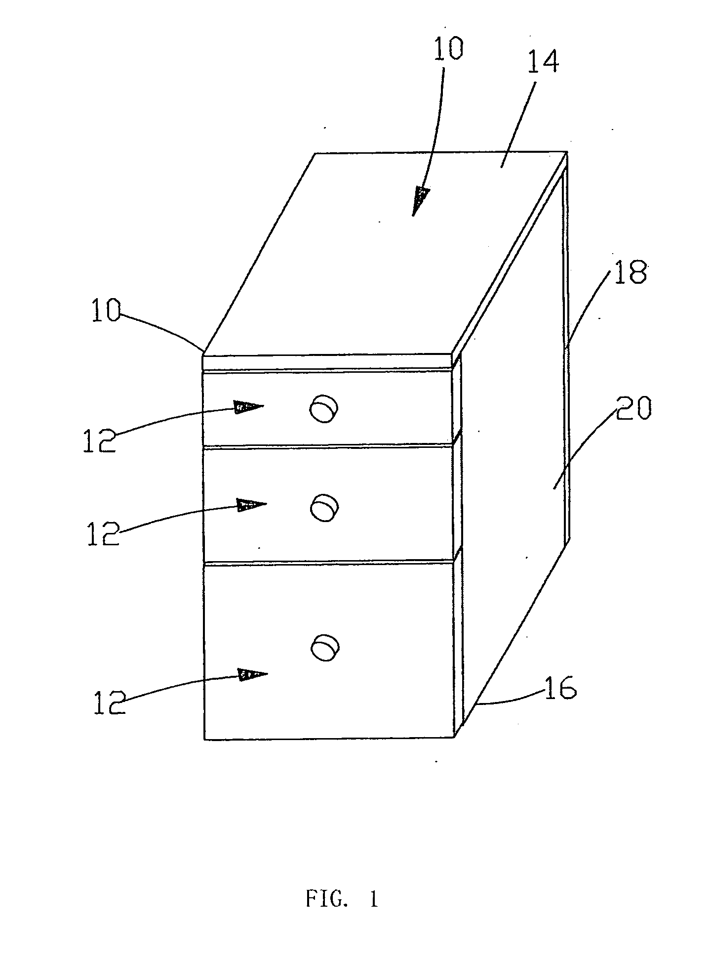 Combined and Upright File Storage Cabinet