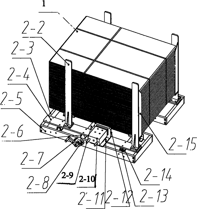 Integrated side-push box filler