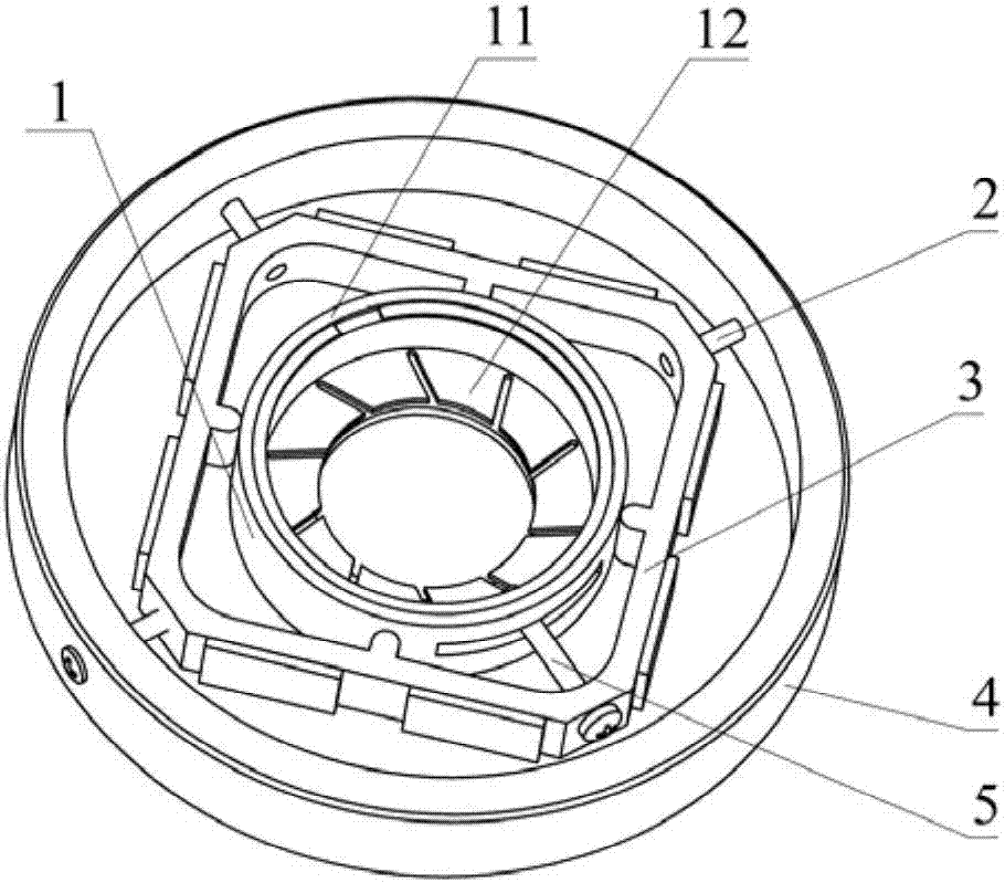 Piezoelectric driving type variable-diaphragm dimming apparatus and method