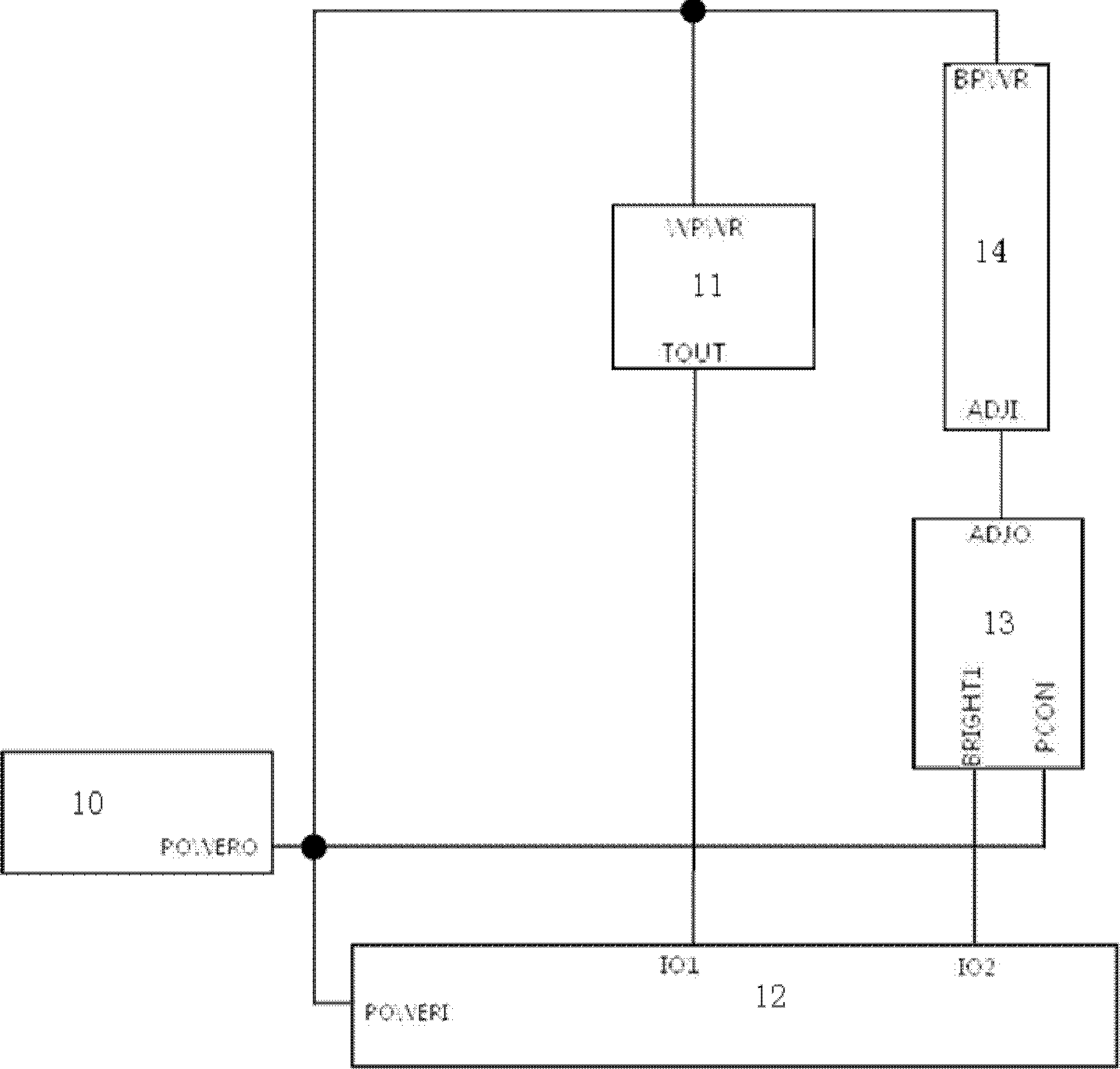 Temperature protection circuit and method