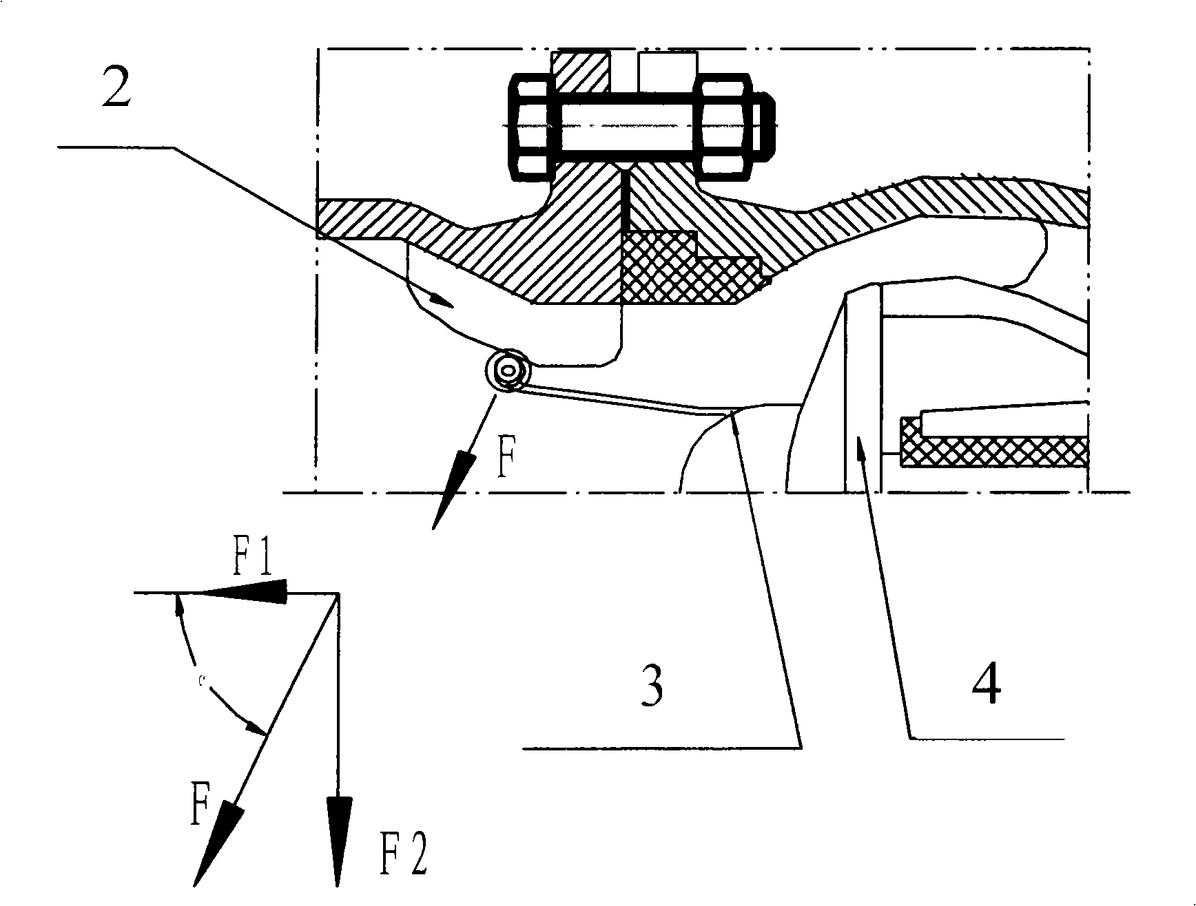 Novel reverse flow preventing device