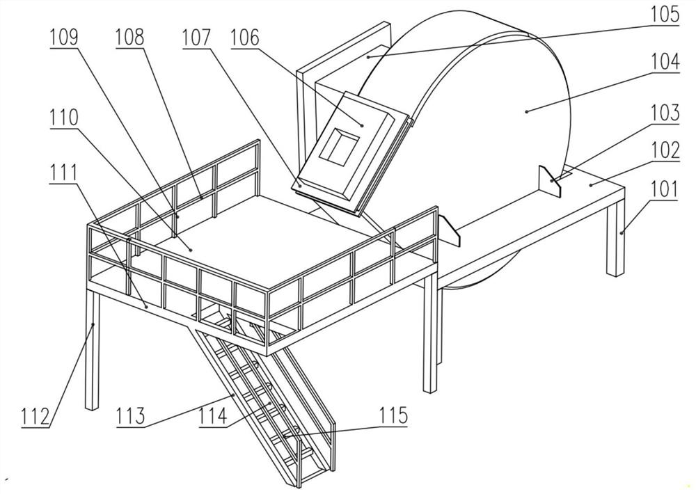 Intelligent afterheat recycling device for urban waste incineration