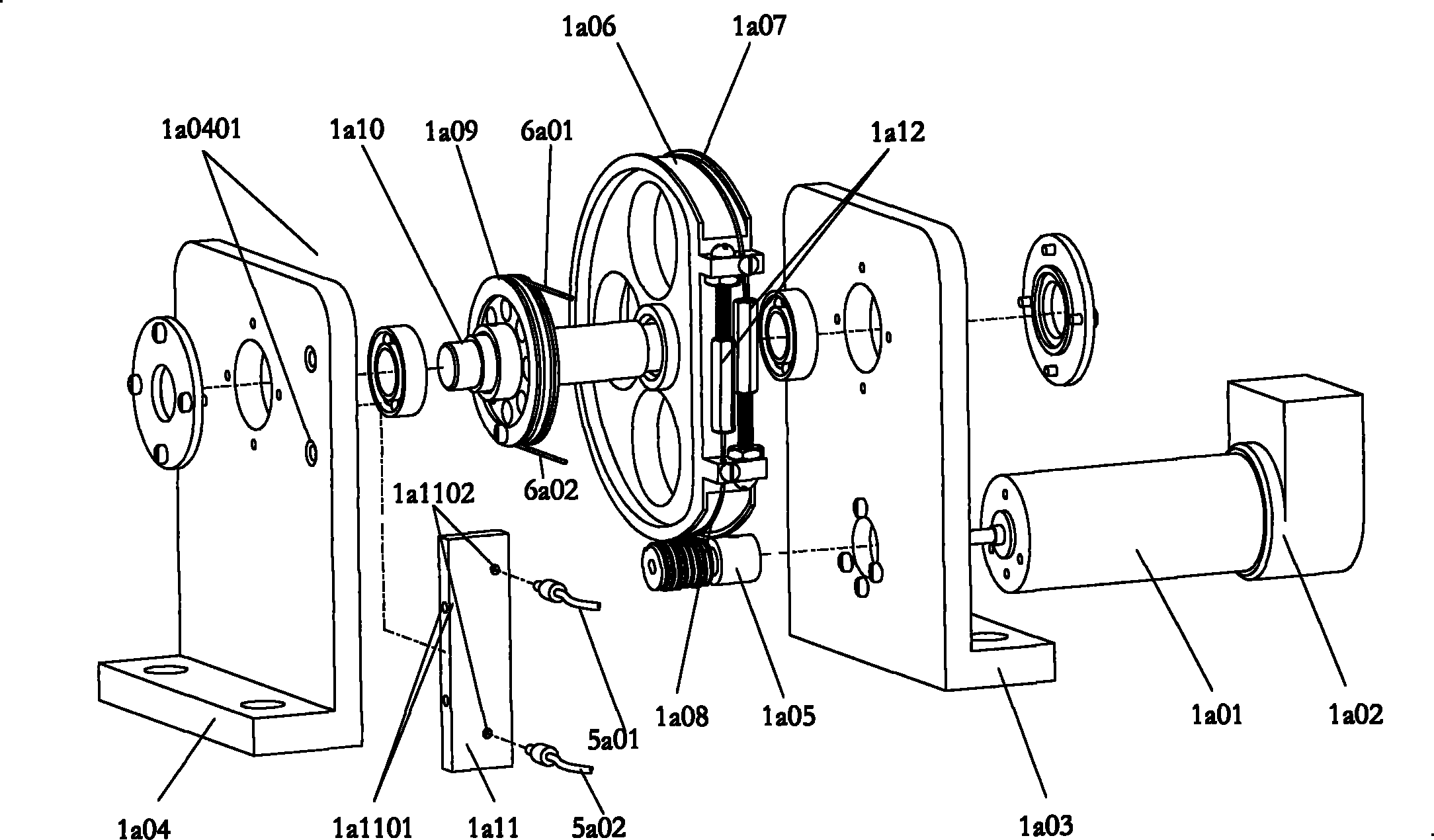 Finger motor function rehabilitation robot