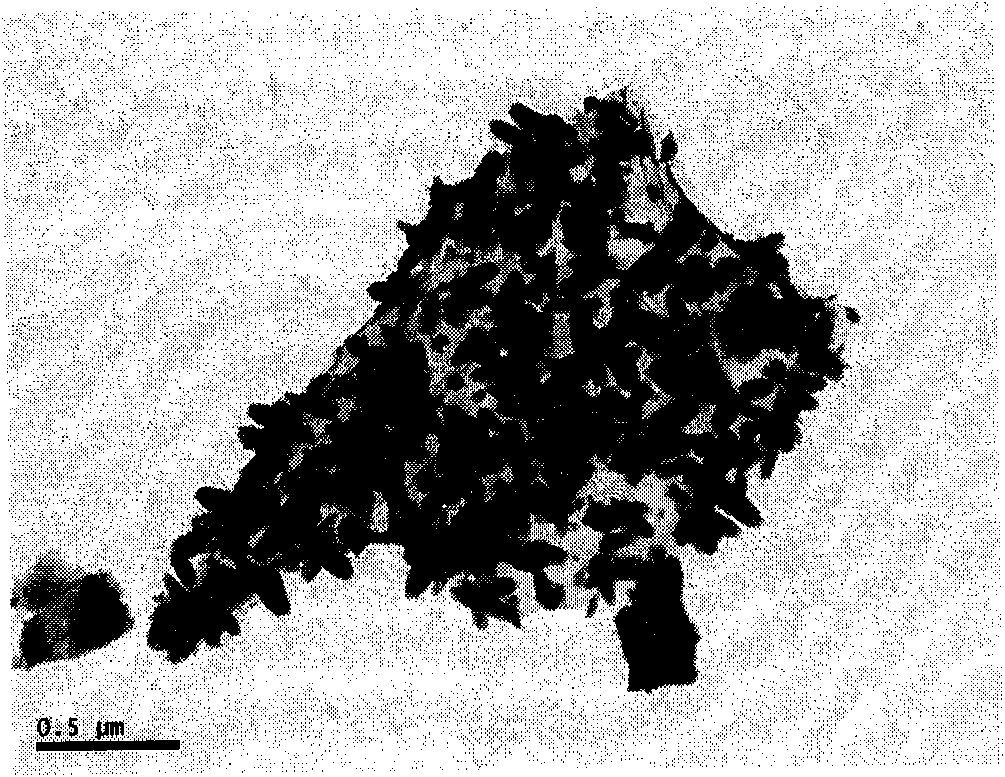 Method for preparing graphene-based titanium dioxide composite photocatalyst by radiation of electron beams