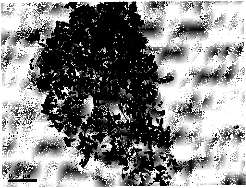 Method for preparing graphene-based titanium dioxide composite photocatalyst by radiation of electron beams