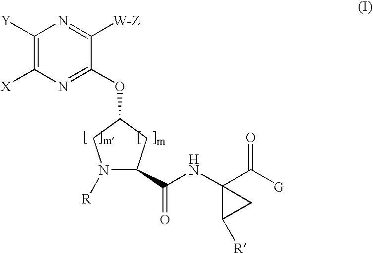 Quinoxalinyl dipeptide hepatitis c virus inhibitors