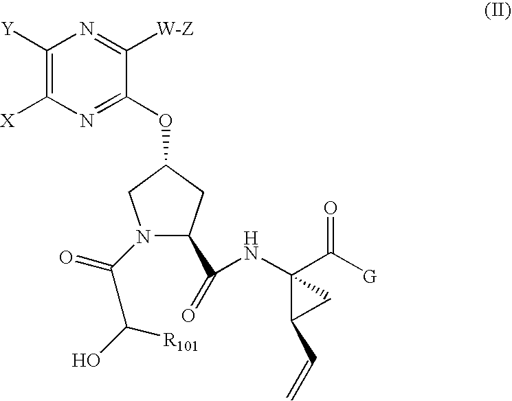 Quinoxalinyl dipeptide hepatitis c virus inhibitors