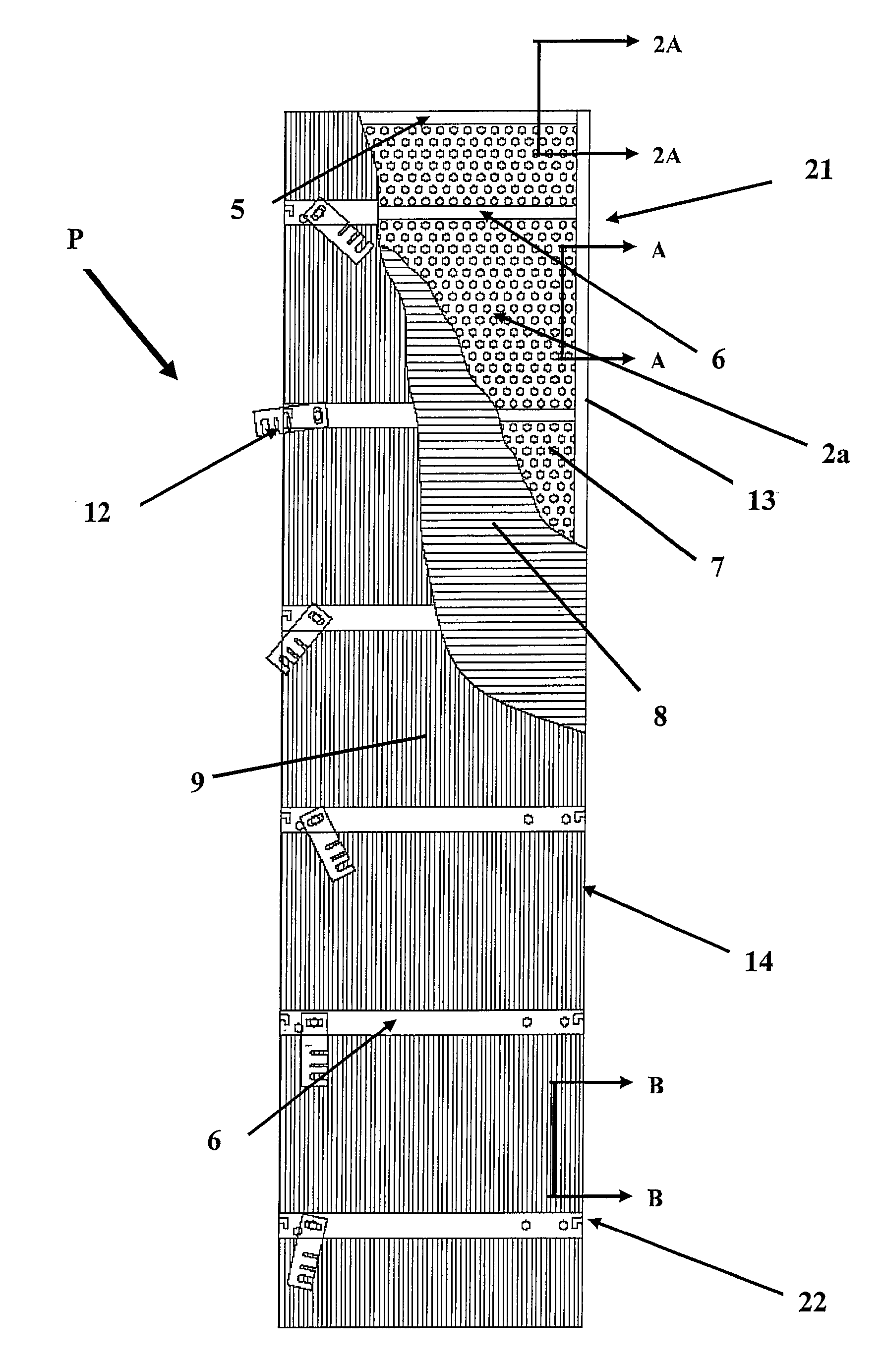 Lightweight composite concrete formwork panel