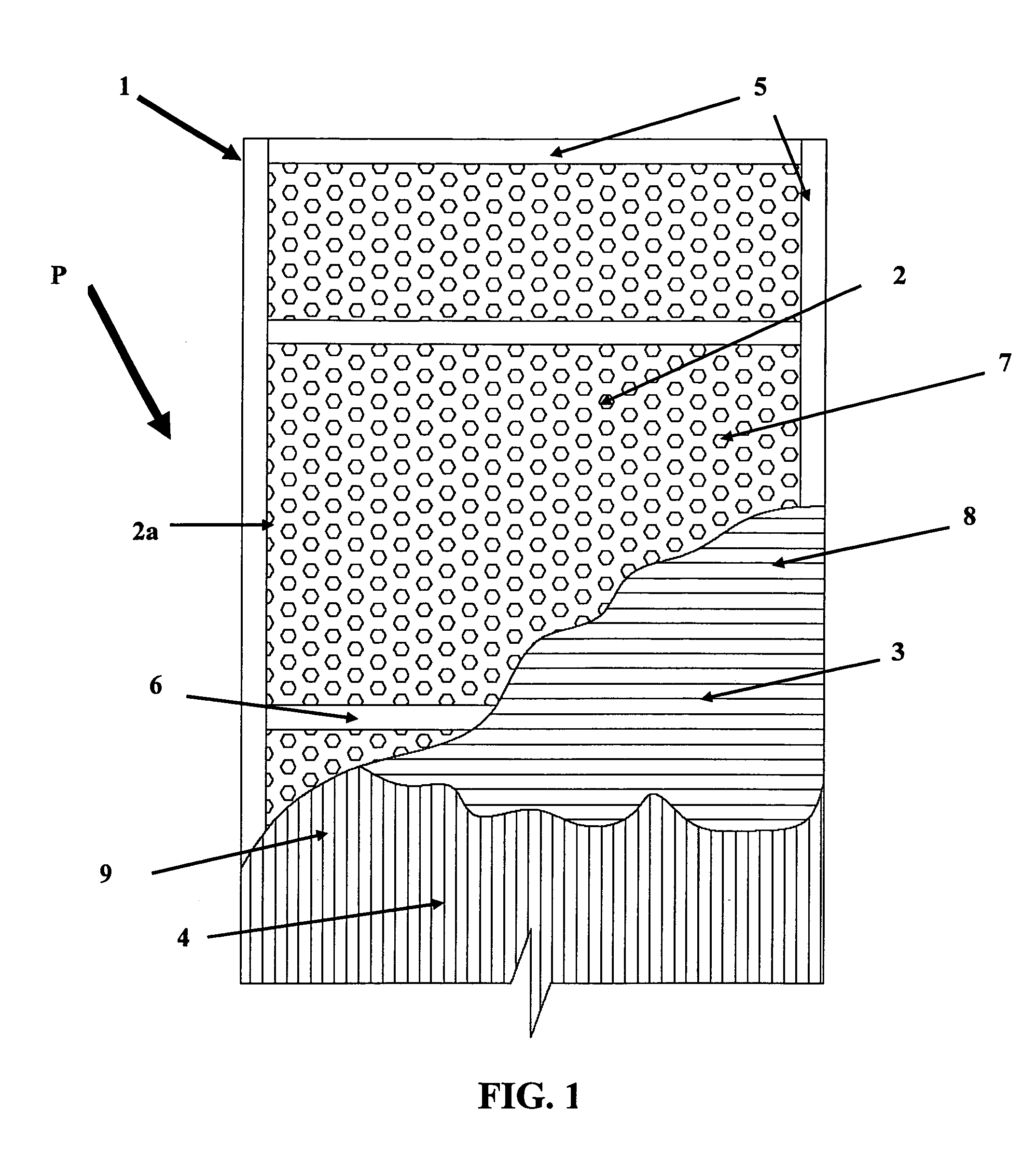 Lightweight composite concrete formwork panel