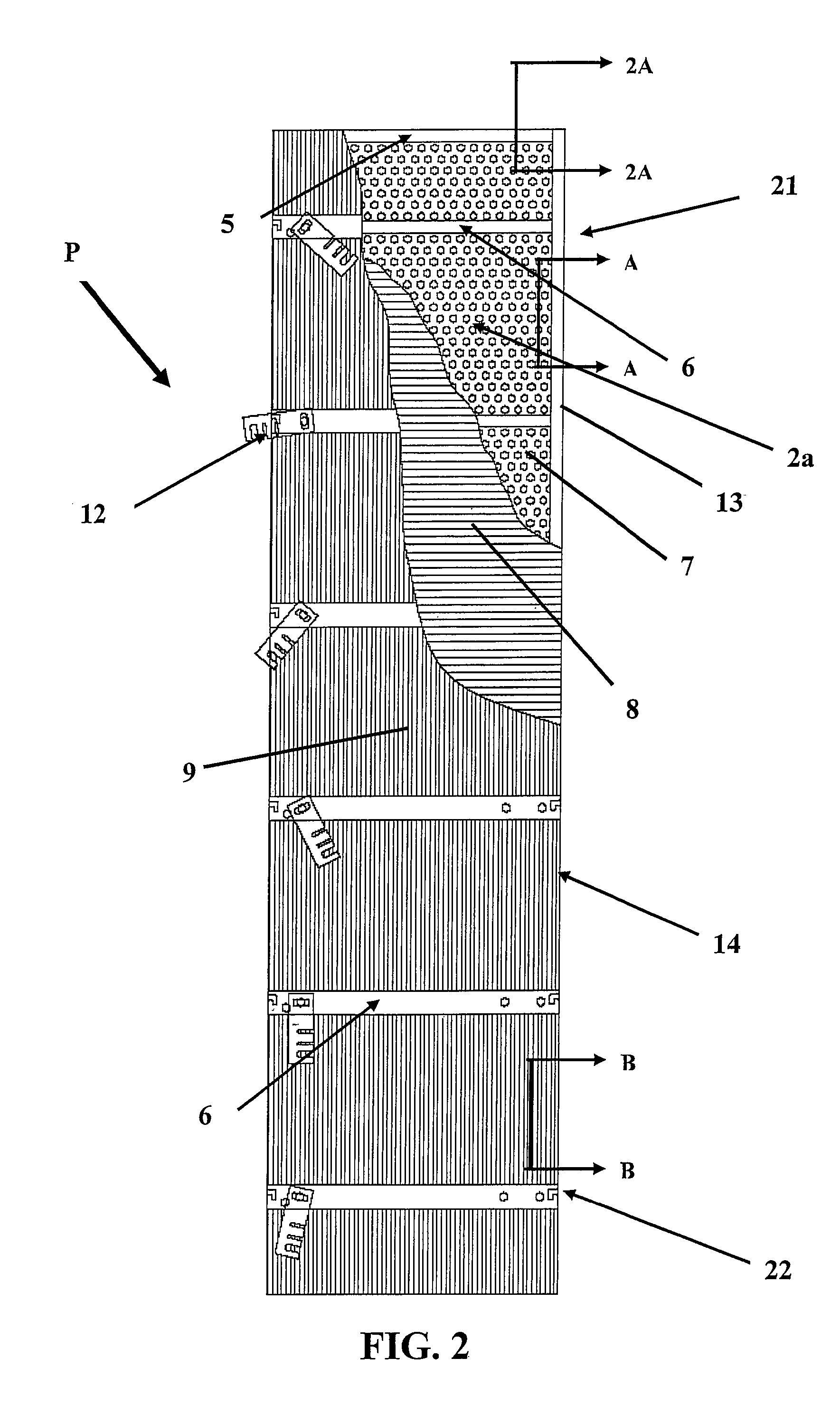 Lightweight composite concrete formwork panel