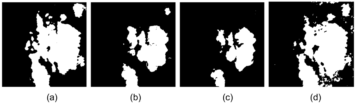 A cloud target detection method based on four-spectral remote sensing images