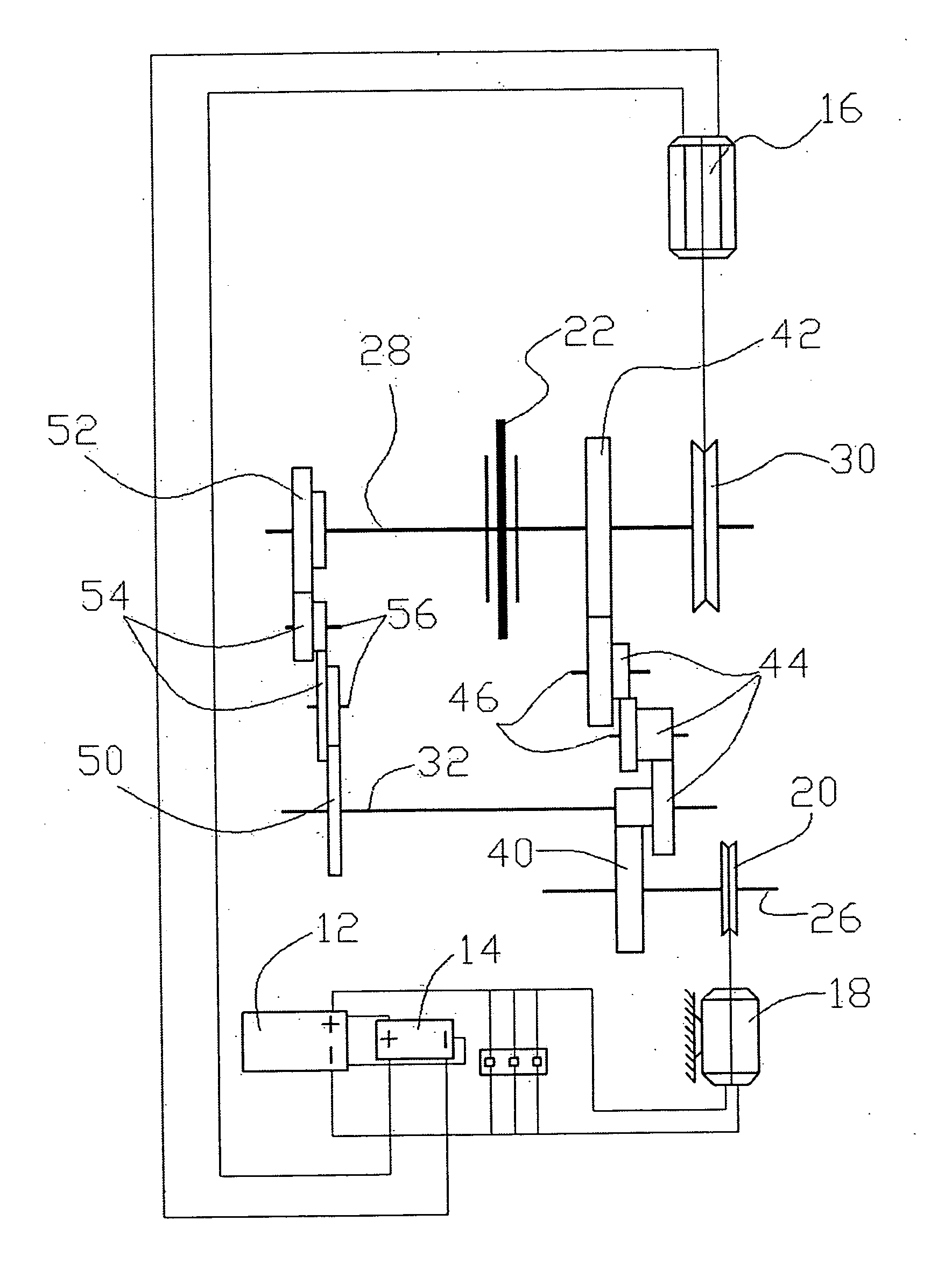 Fly wheel energy storage system