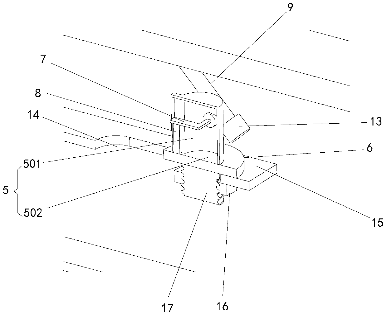 Master control switch for water turbine speed regulator, water turbine speed regulator and water turbine