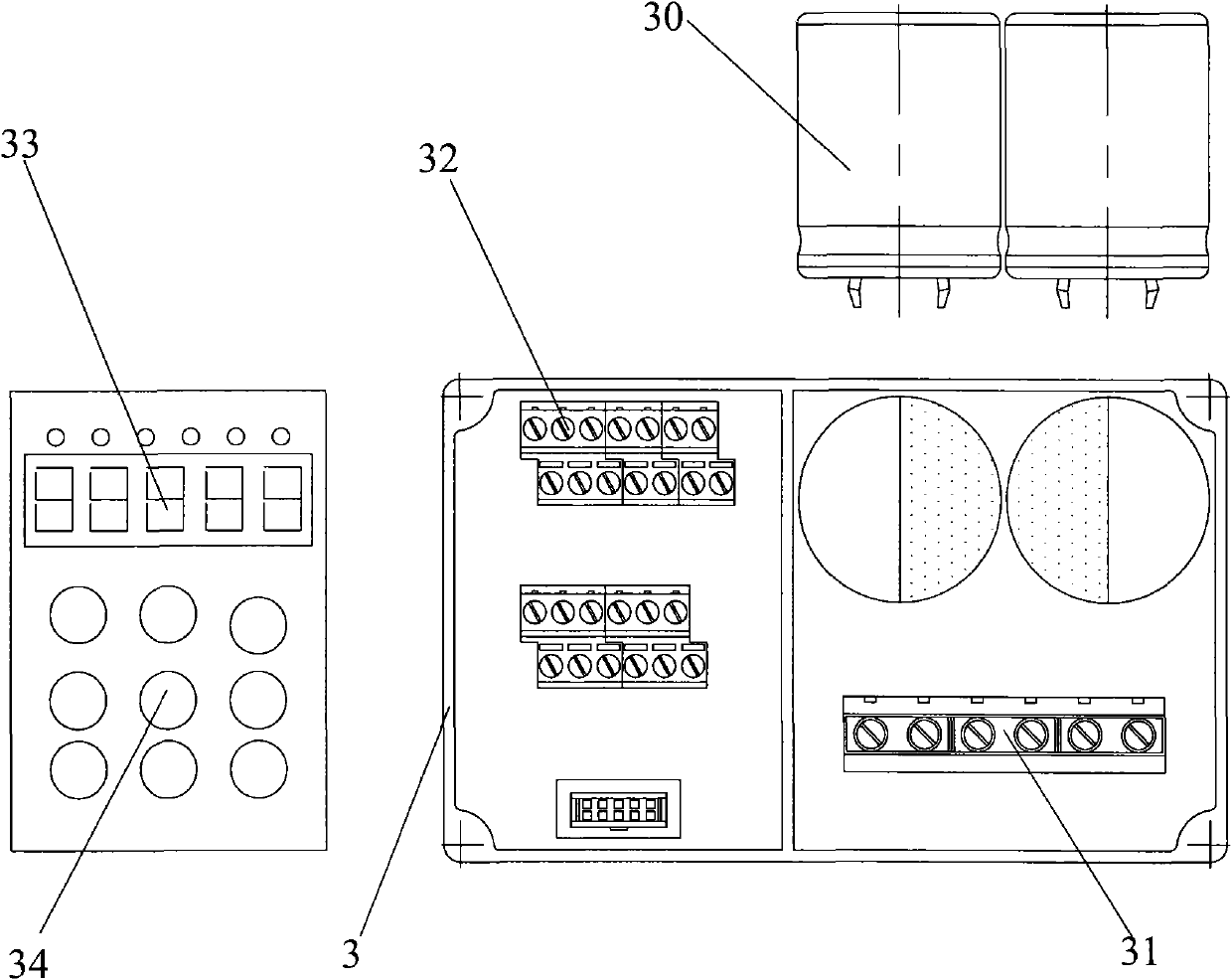 Variable-frequency and variable-speed motor