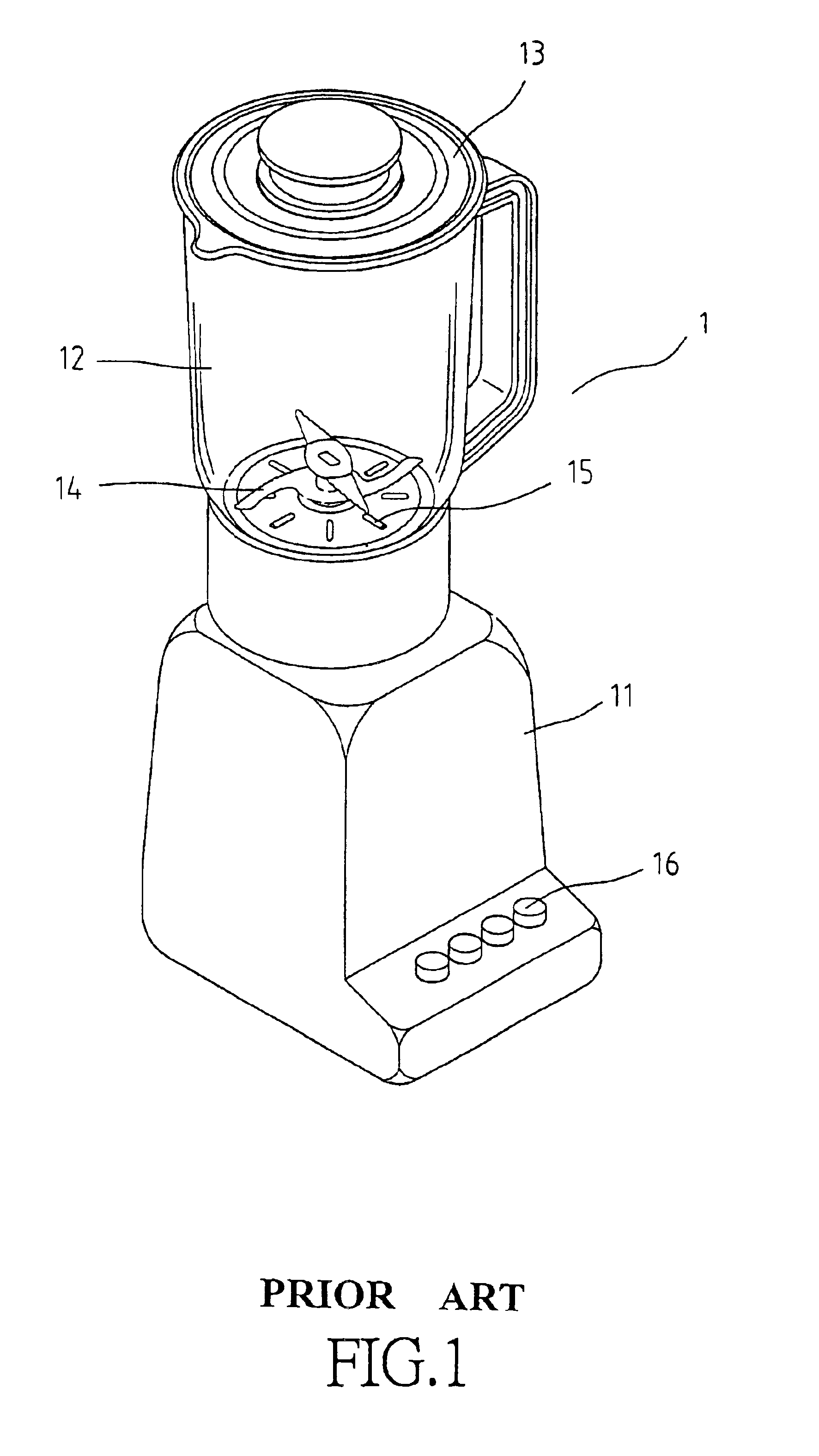 Structure of a fruit and vegetable processor