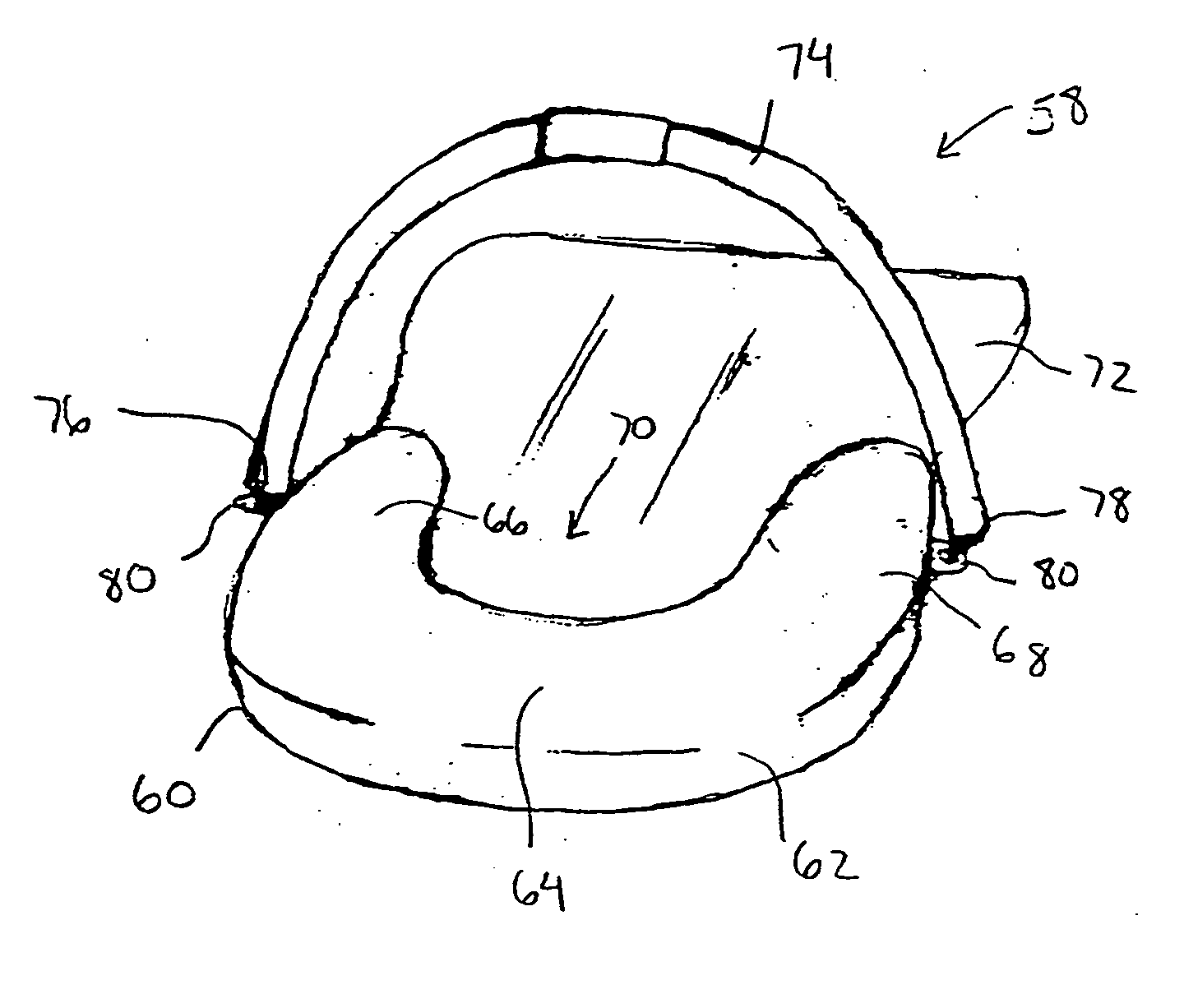 Support pillow and cover with adjustable play bars