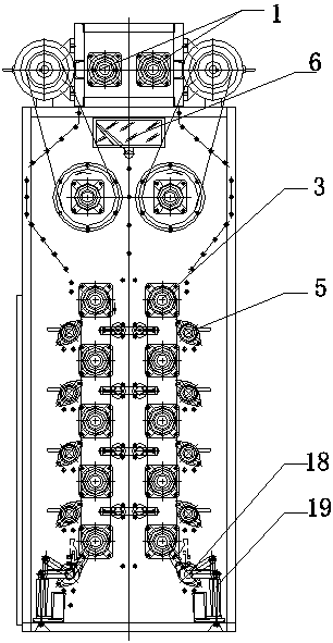 A seed cotton foreign fiber cleaning machine