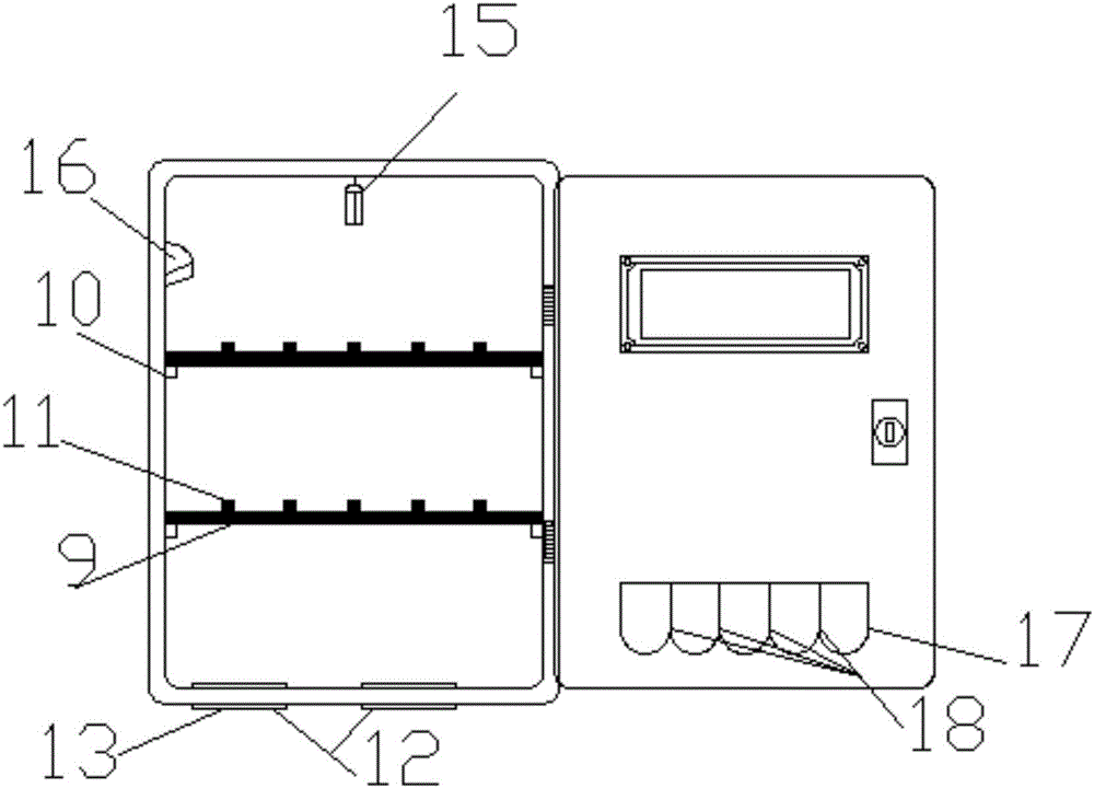 Low-voltage reactive power compensation cabinet