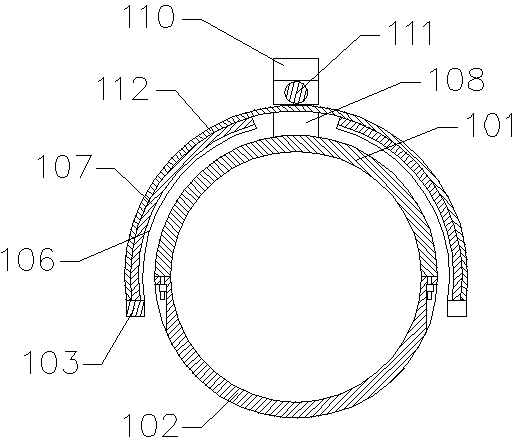 A dust-proof protection device for rare earth permanent magnet synchronous motor