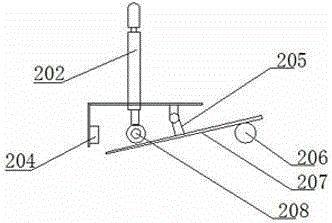 Touch-type automatic control device system of medium roasting oven