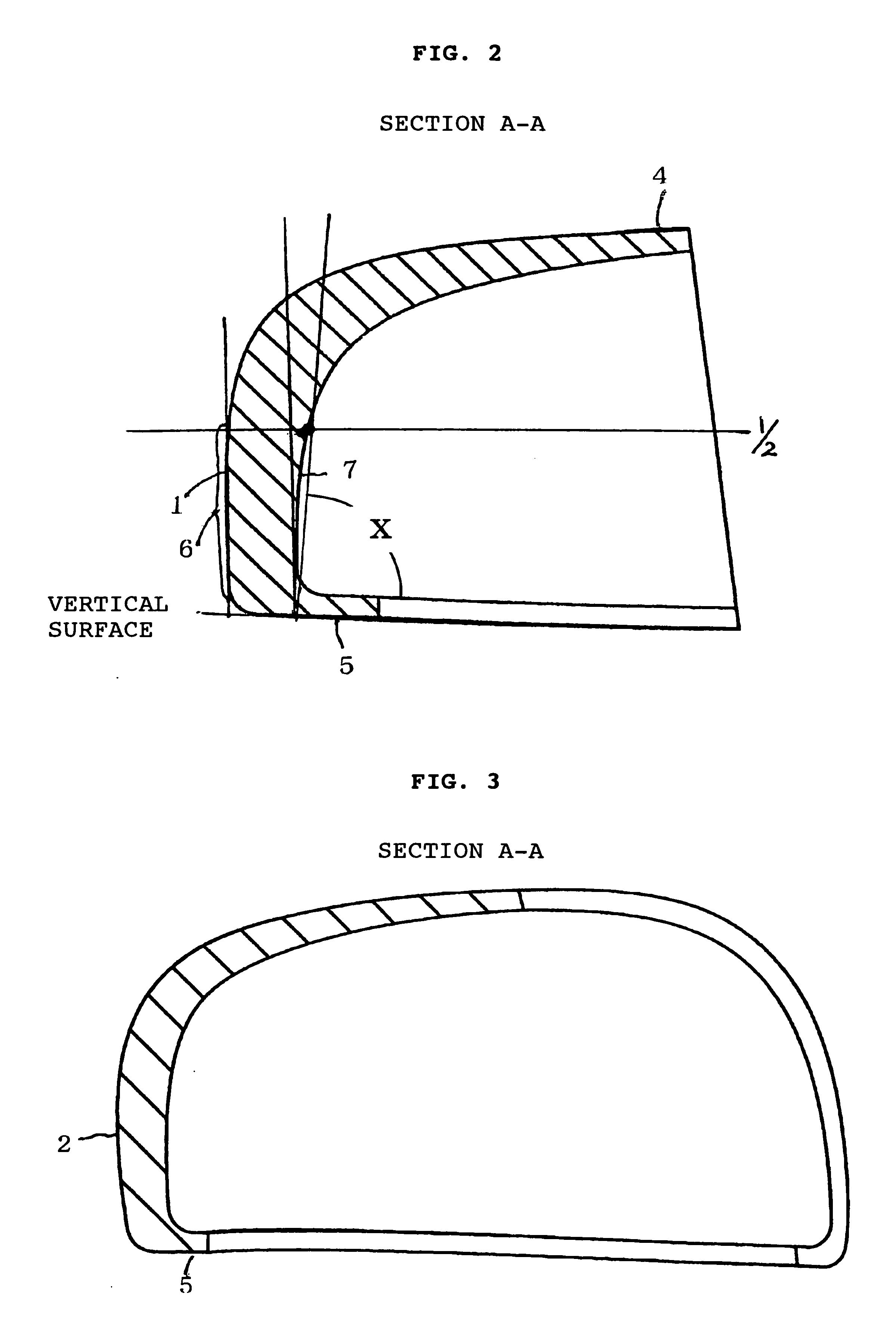 Resin safety shoe toe cap