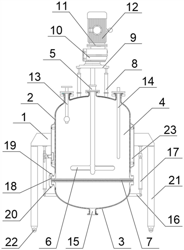 Glass lining filter