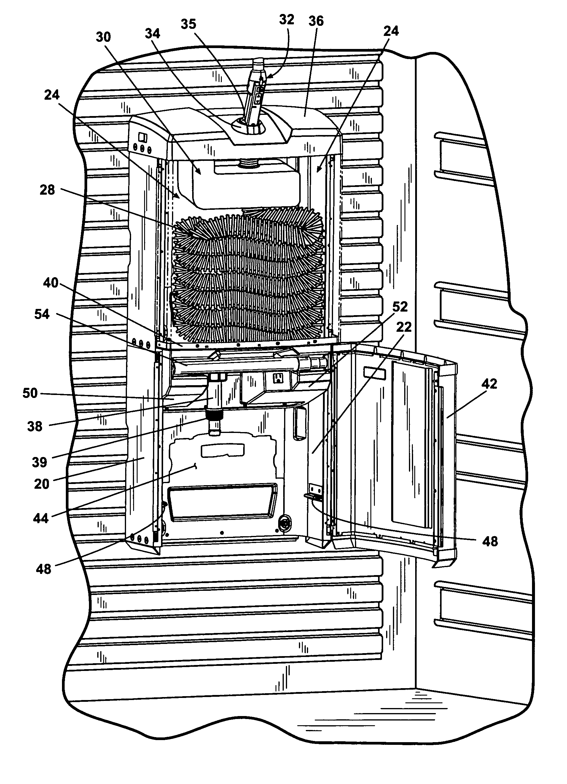 Convertible vacuum system