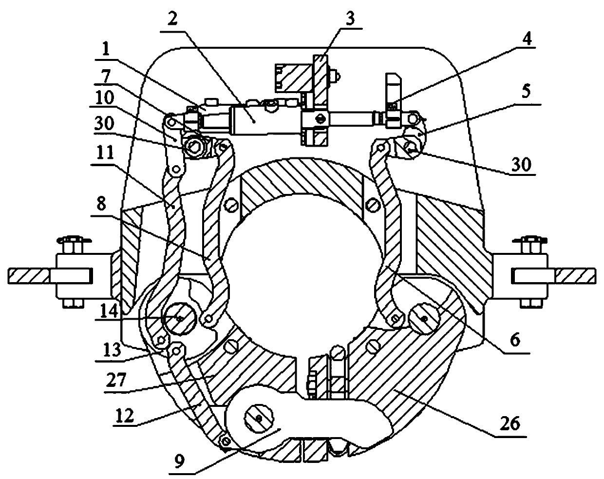 Novel hydraulic elevator with opening-closing signal indication function