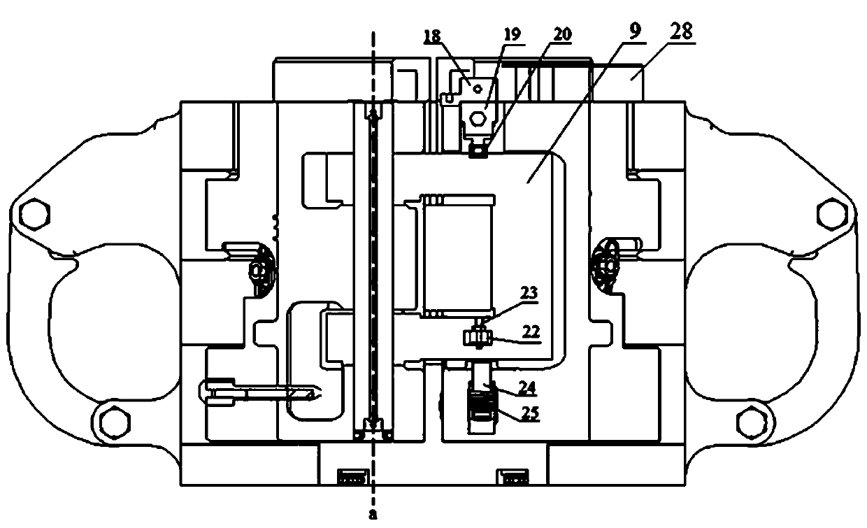 Novel hydraulic elevator with opening-closing signal indication function