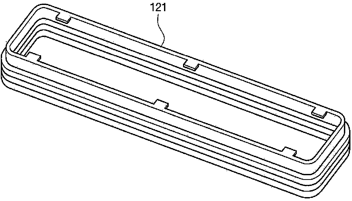 Electronic control apparatus for vehicle using water proof type housing sealing and method thereof