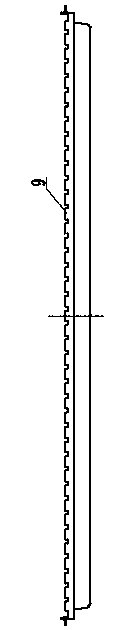 Automobile radiator with reinforced water chamber structure