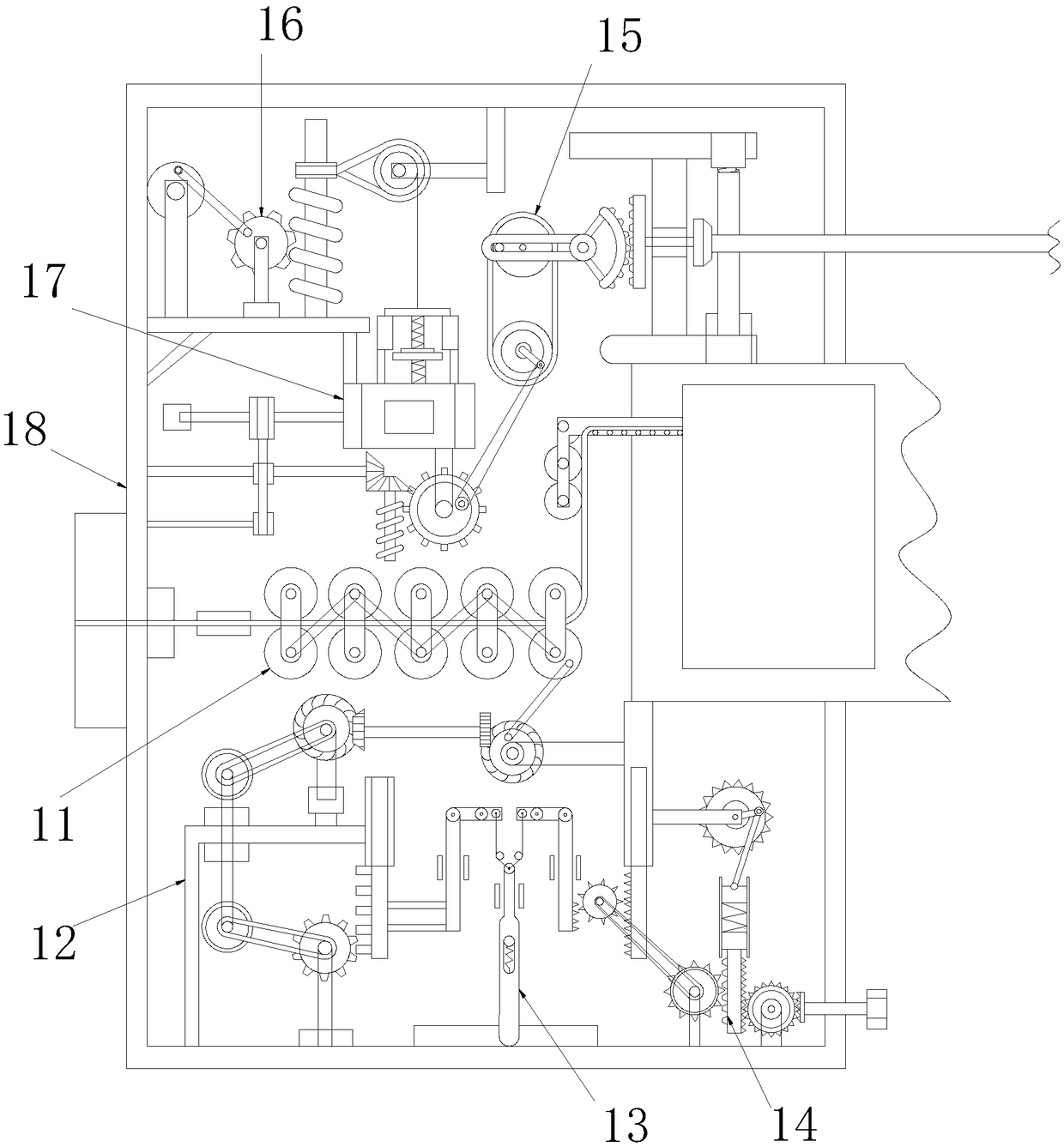 Showing structure for showing frame