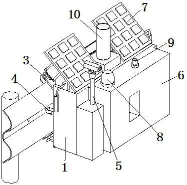 A municipal engineering multifunctional road guardrail cleaning device