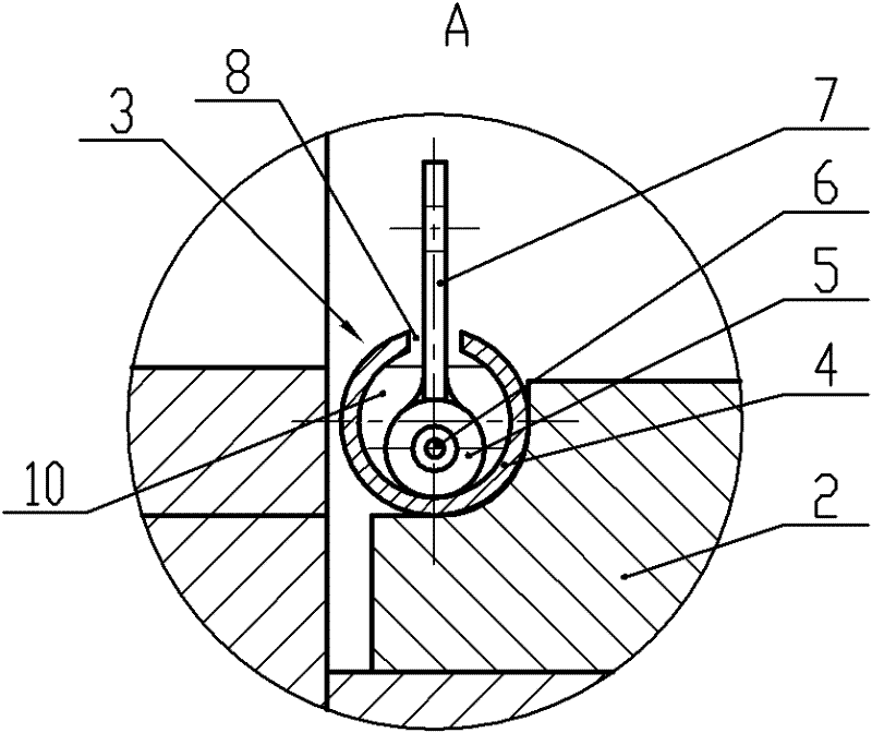 Wire penetrating device of steel wire heat treatment firing furnace