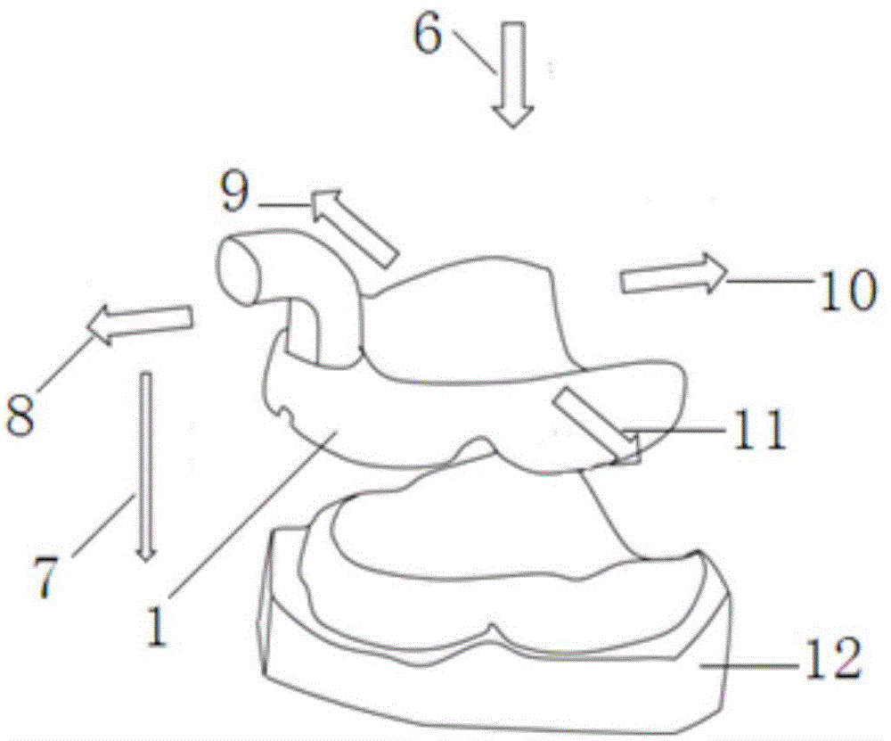 Method for improving positioning precision of edentulous personalized tray in oral cavity